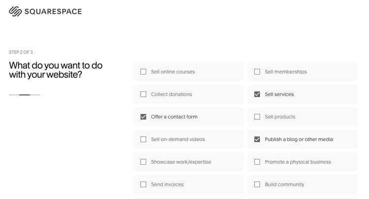 Devella Squarespace screenshot